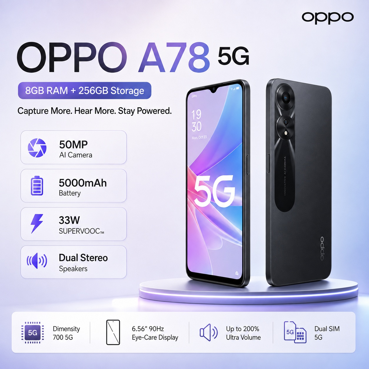 Oppo A78 - 2026 new OPPO A78 5G Smartphone