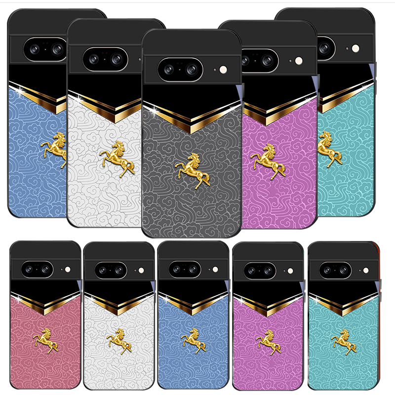 Google Pixel 9 Pro - Dark Night Golden Horse For Google