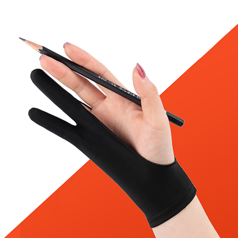Digital Drawing Tablet - Anti-touch Two-Finger Hand Painting Gloves For