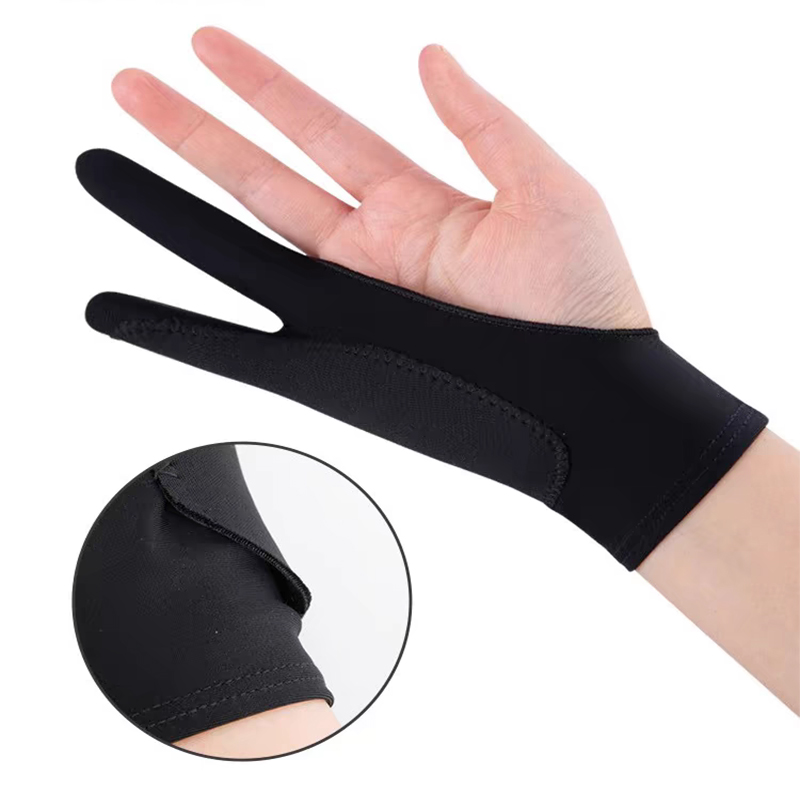 Digital Drawing Tablet - Two-finger Screen Drawing Anti-touch Glove for