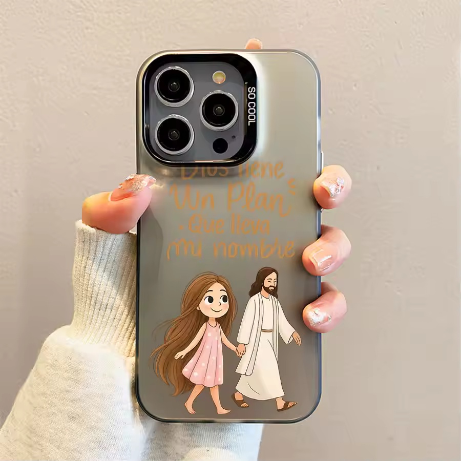 Apple Iphone 15 Pro Max - Cute Girl Walking With God Matte