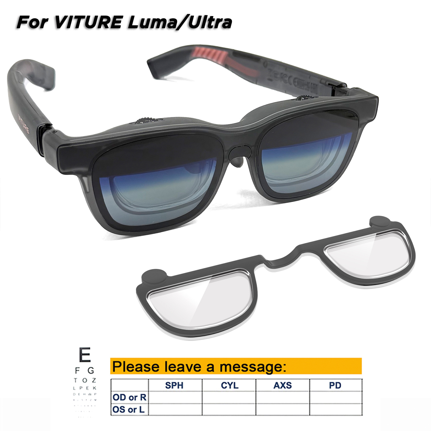 Smart Glasses Ar - For VITURE Luma / Ultra /