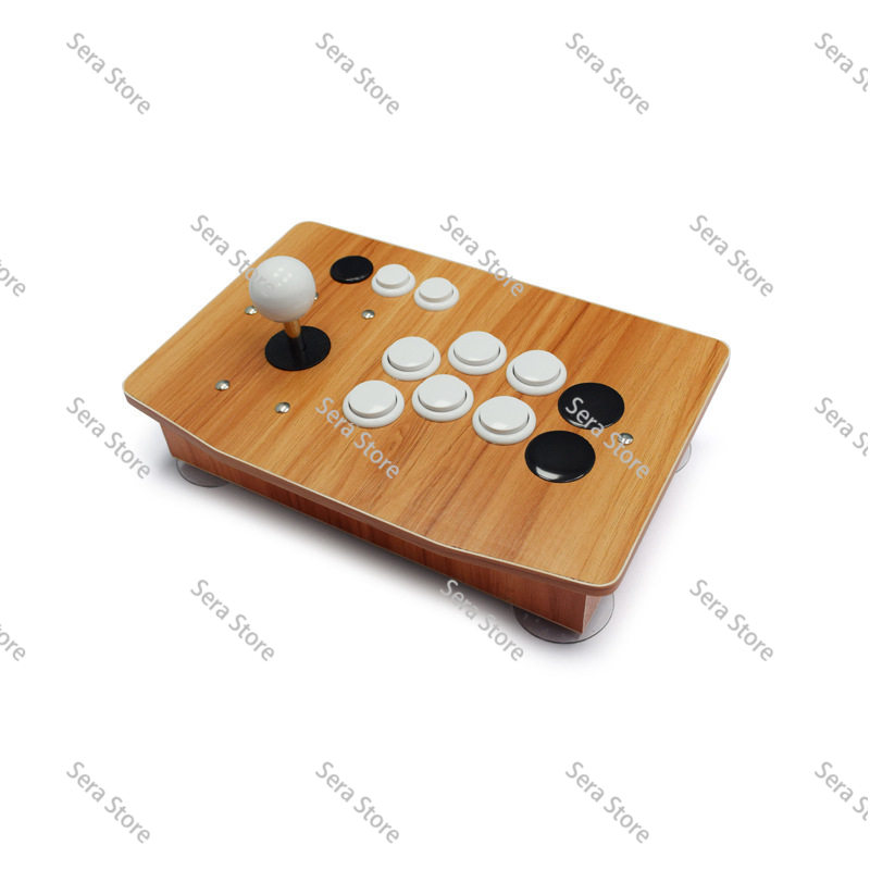 Solid Wood DIY Arcade Joystick - Retro Game Controller Usb ulasan dan harga