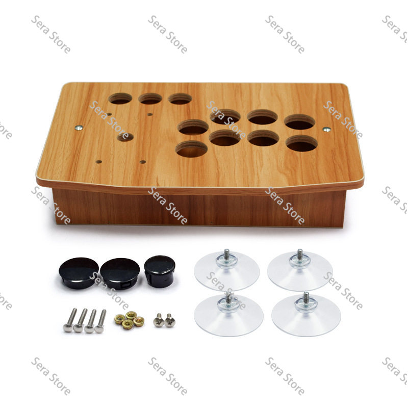 Solid Wood DIY Arcade Joystick - Retro Game Controller Usb ulasan dan harga