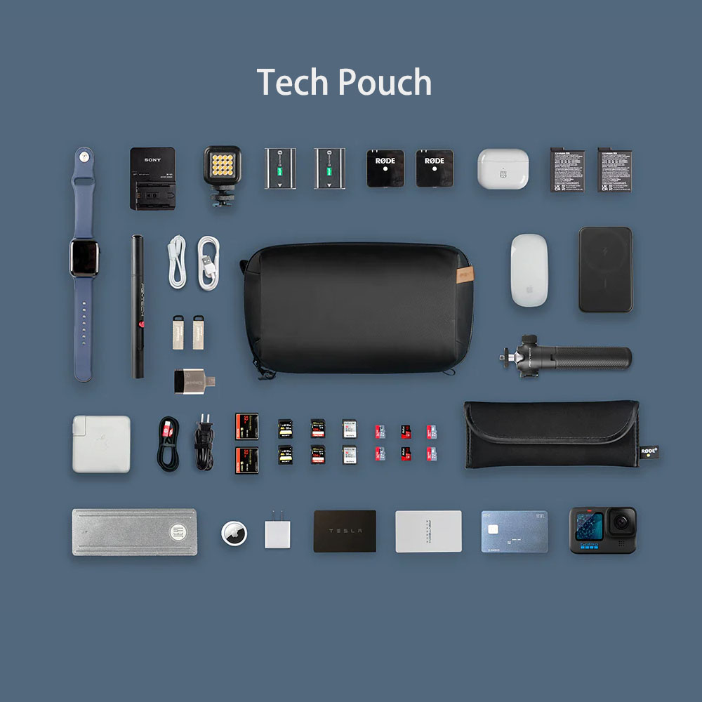 PGYTECH Tech Pouch Organizer B - Electronics Gadgets Bag ulasan dan harga