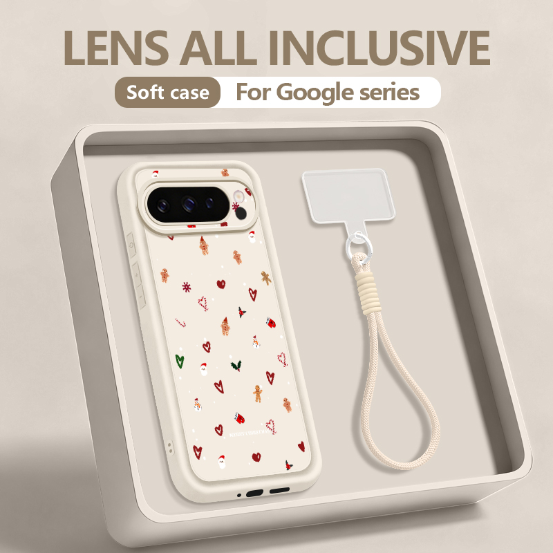 Christmas Heart Pattern Phone  - Google Pixel 9 Pro ulasan dan harga