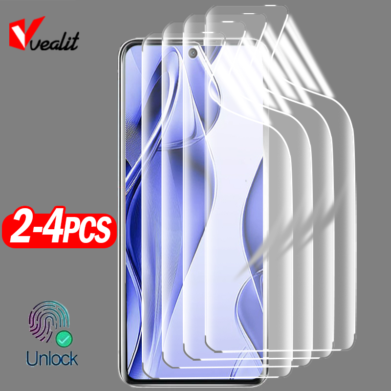 2-4pcs Full Curved Matte Soft  - Vivo V40 ulasan dan harga