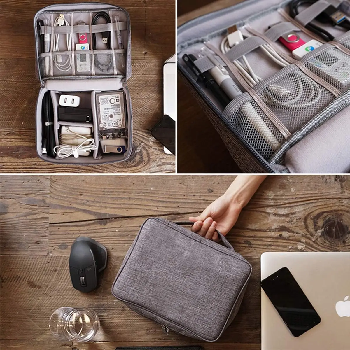 Multifunctional Portable Digit - Electronics Gadgets Bag ulasan dan harga