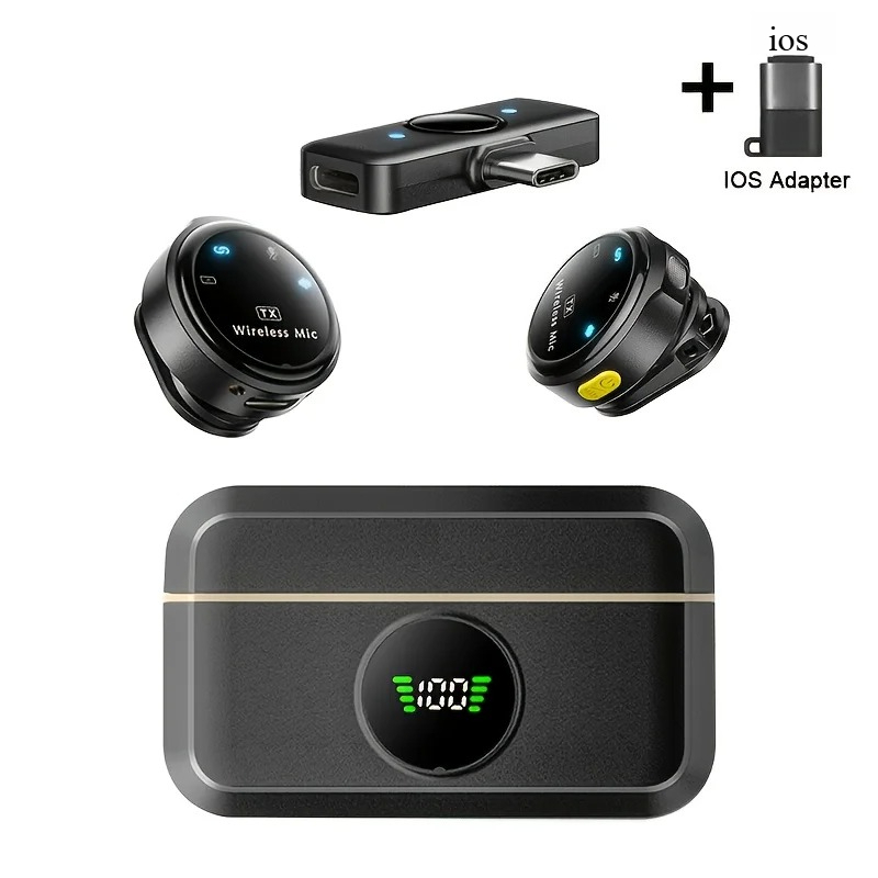 Wireless Lavalier Microphone f - Mini Electronics Gadgets ulasan dan harga