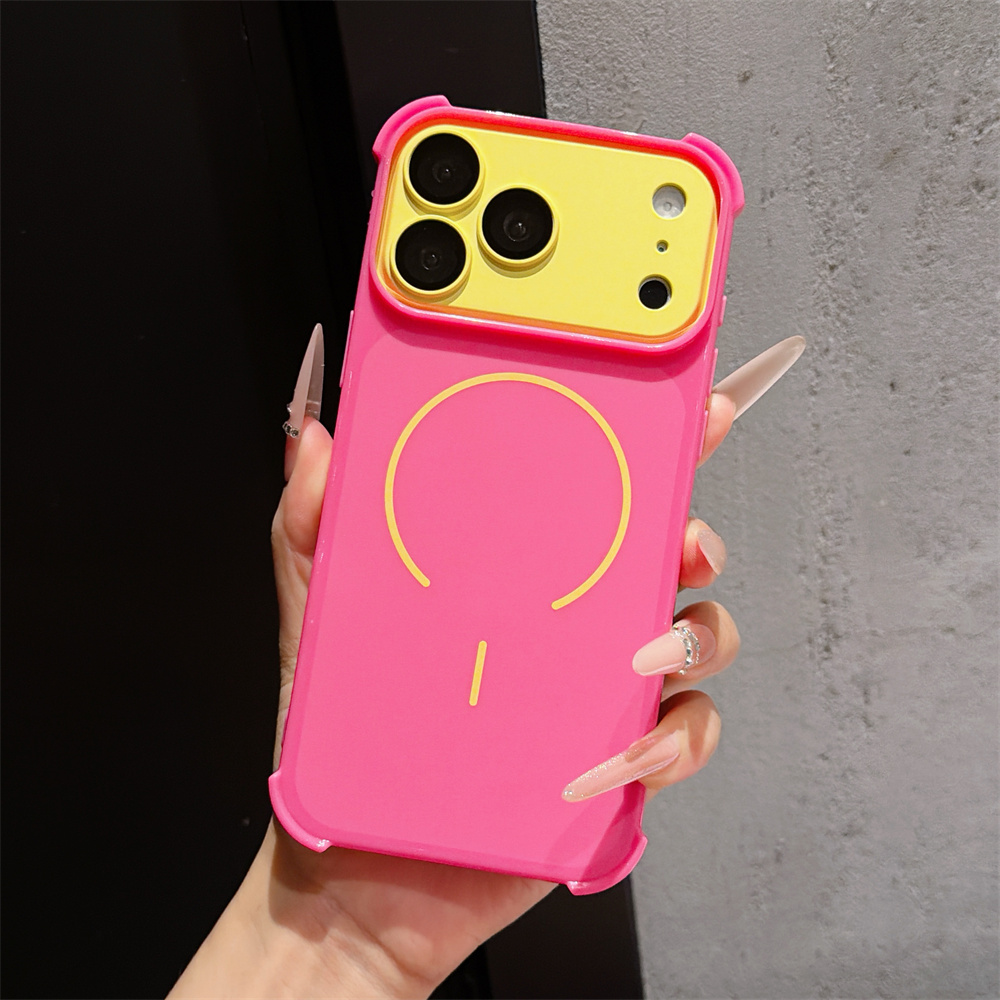 Contrast Color Armor Phone Cas - Apple Iphone 15 Pro Max ulasan dan harga