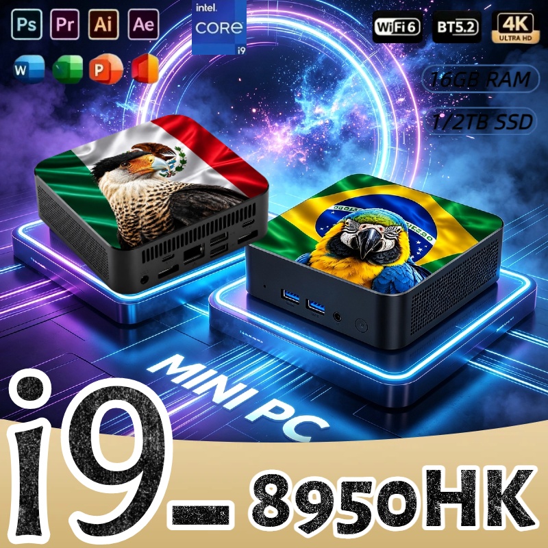 Mini PC Core i9-8950HK 16GB RA - Mini Pc Windows ulasan dan harga