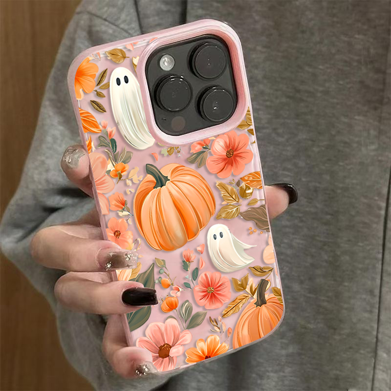 Autumn Fall Cute Ghost Pumpkin - Apple Iphone 15 Pro Max ulasan dan harga