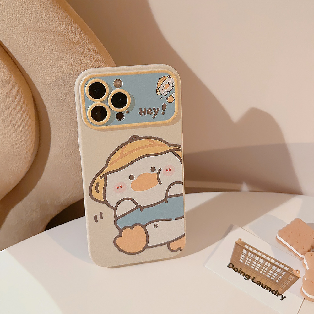 Korean Cartoon Yellow Duck Pho - Apple Iphone 15 Pro Max ulasan dan harga