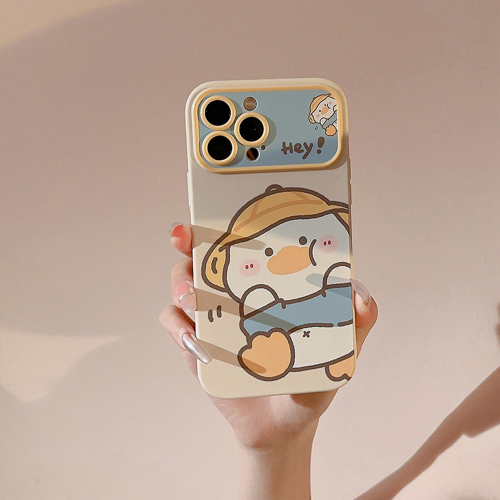 Korean Cartoon Yellow Duck Pho - Apple Iphone 15 Pro Max ulasan dan harga