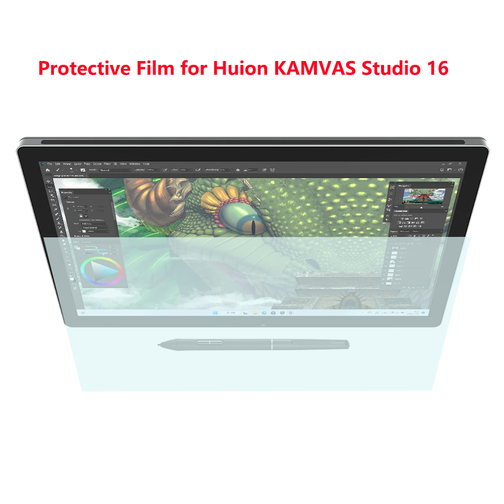 Protective Film for Huion KAMV - Digital Drawing Tablet ulasan dan harga