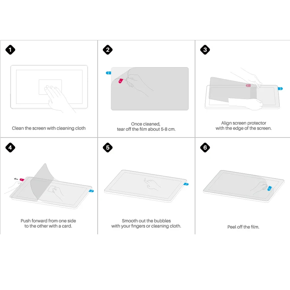 Drawing Tablet Protective Film - Digital Drawing Tablet ulasan dan harga