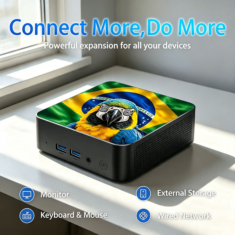 New 2026 Mexico Brazil Flag Pr - Mini Pc Windows ulasan dan harga