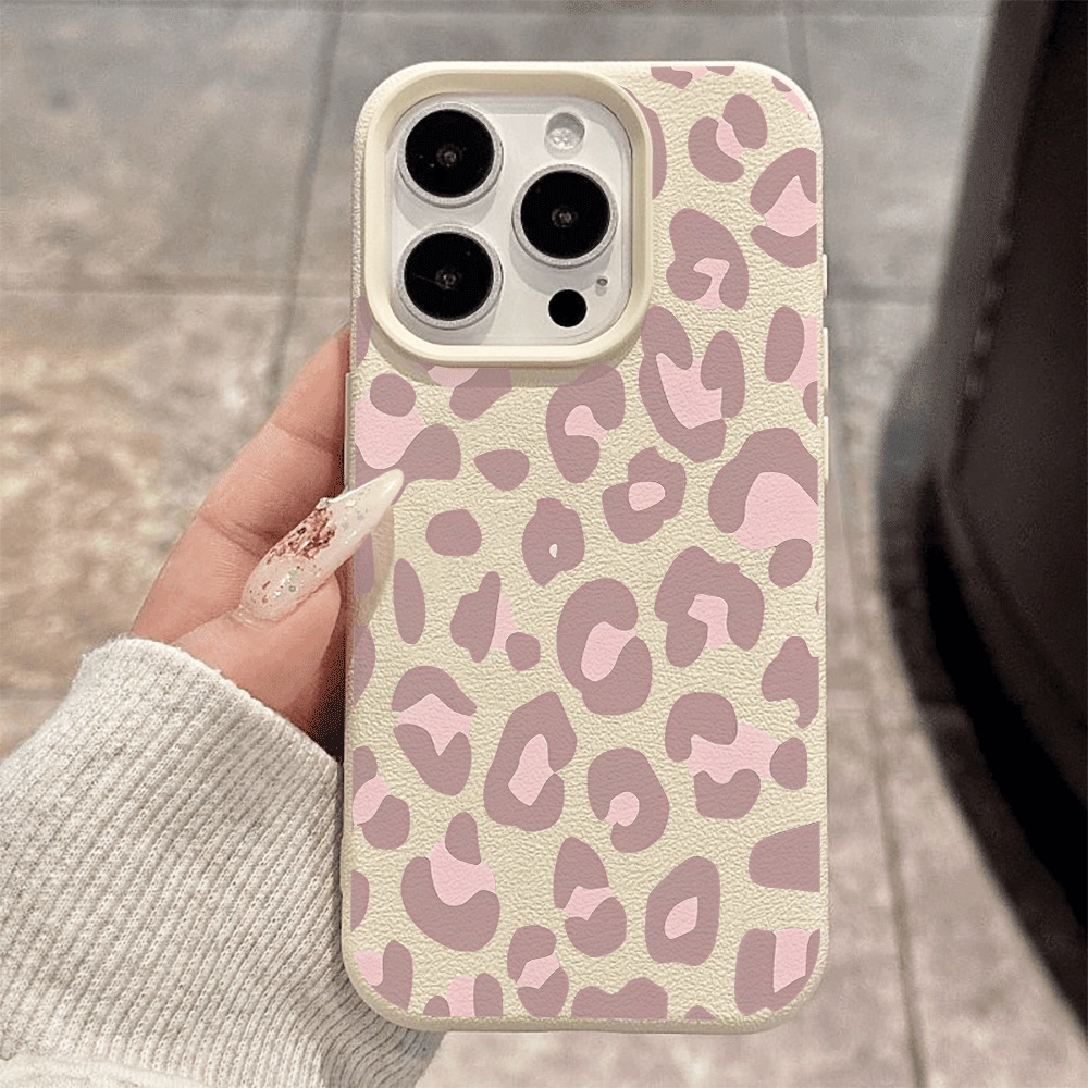Pale Purple Leopard Print Phon - Apple Iphone 15 Pro Max ulasan dan harga