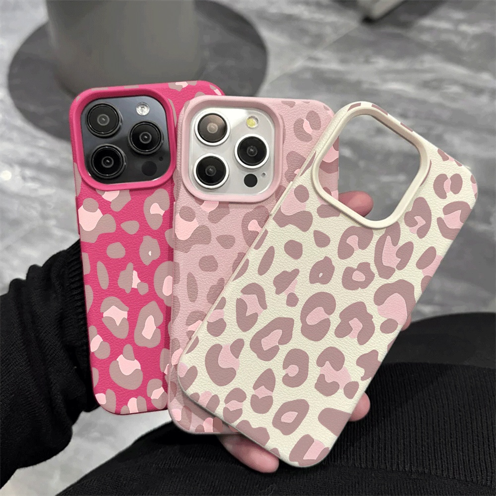 Pale Purple Leopard Print Phon - Apple Iphone 15 Pro Max ulasan dan harga