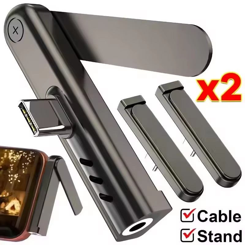 2/1PCS Portable USB C To 3.5mm - Mini Electronics Gadgets ulasan dan harga