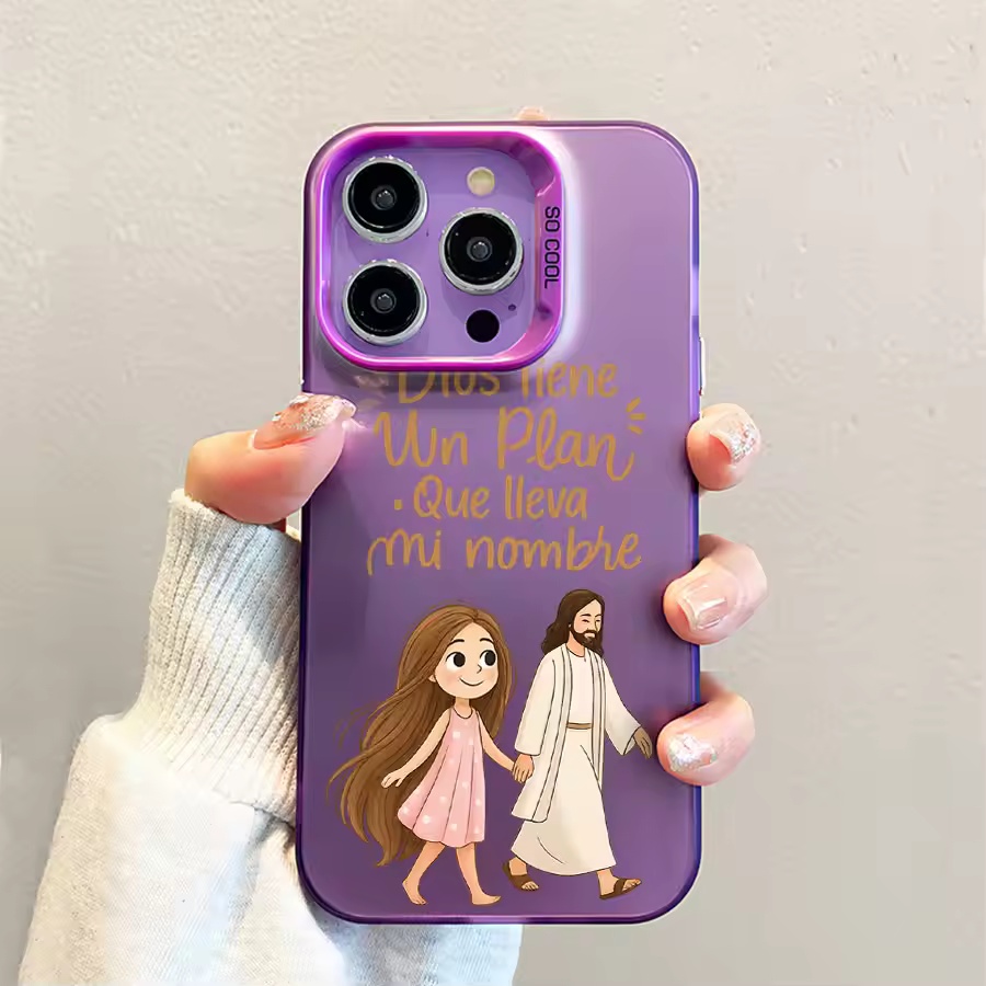Cute Girl Walking With God Mat - Apple Iphone 15 Pro Max ulasan dan harga