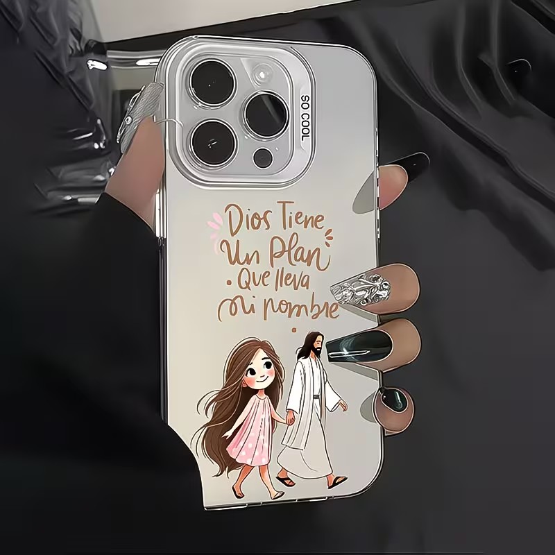 Cute Girl Walking With God Mat - Apple Iphone 15 Pro Max ulasan dan harga