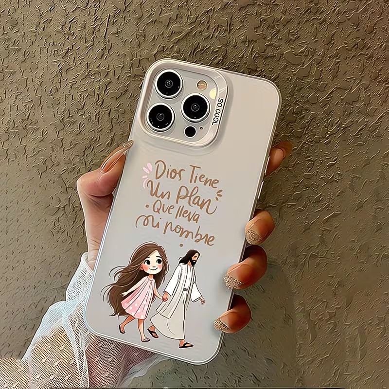Cute Girl Walking With God Mat - Apple Iphone 15 Pro Max ulasan dan harga