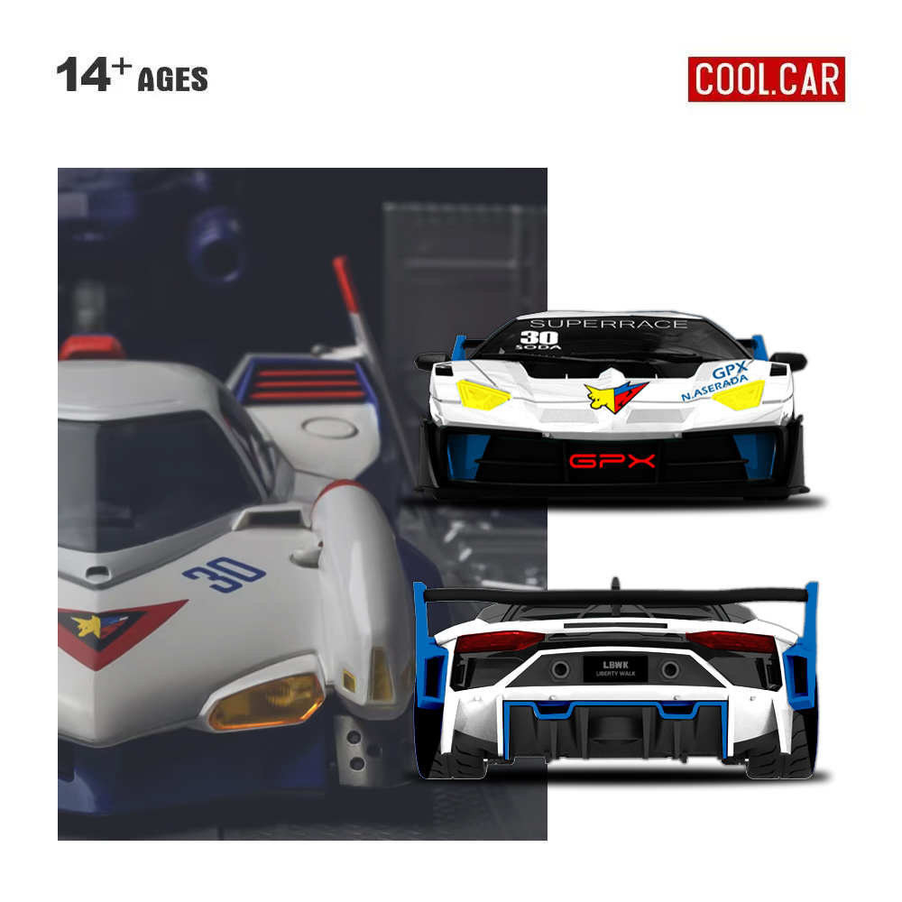 Cool Car 1:64 GTEVO Superrace  - Electronic Gift ulasan dan harga