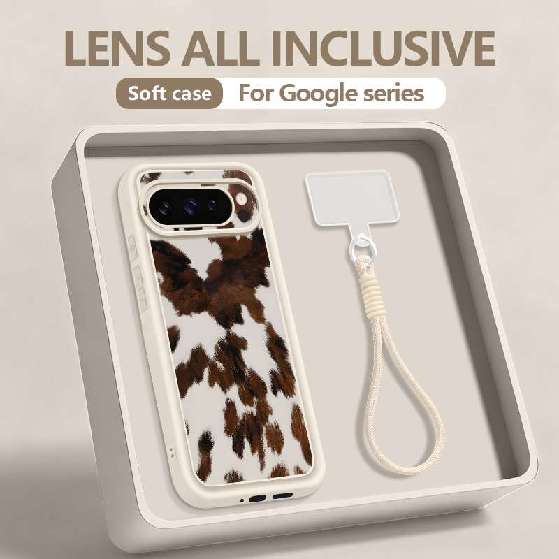Leopard Cow Printed Phone Case - Google Pixel 9 Pro ulasan dan harga