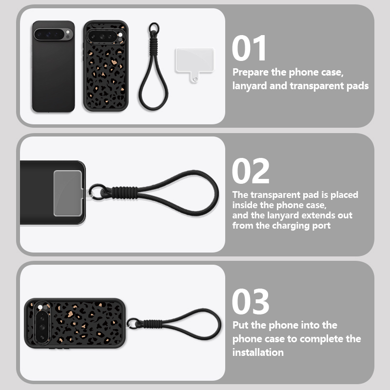 Leopard Cow Printed Phone Case - Google Pixel 9 Pro ulasan dan harga