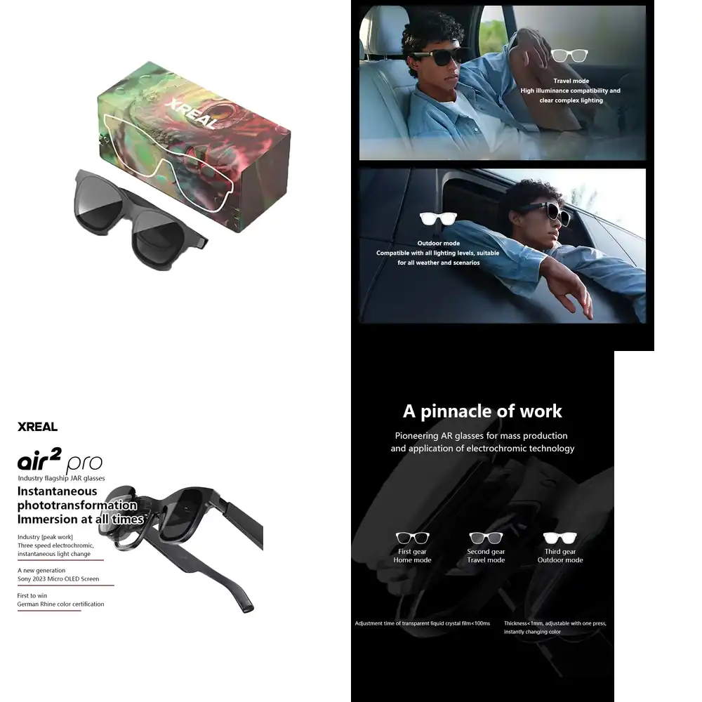 Nreal Air 2 Pro Smart AR Glass - Smart Glasses Ar ulasan dan harga