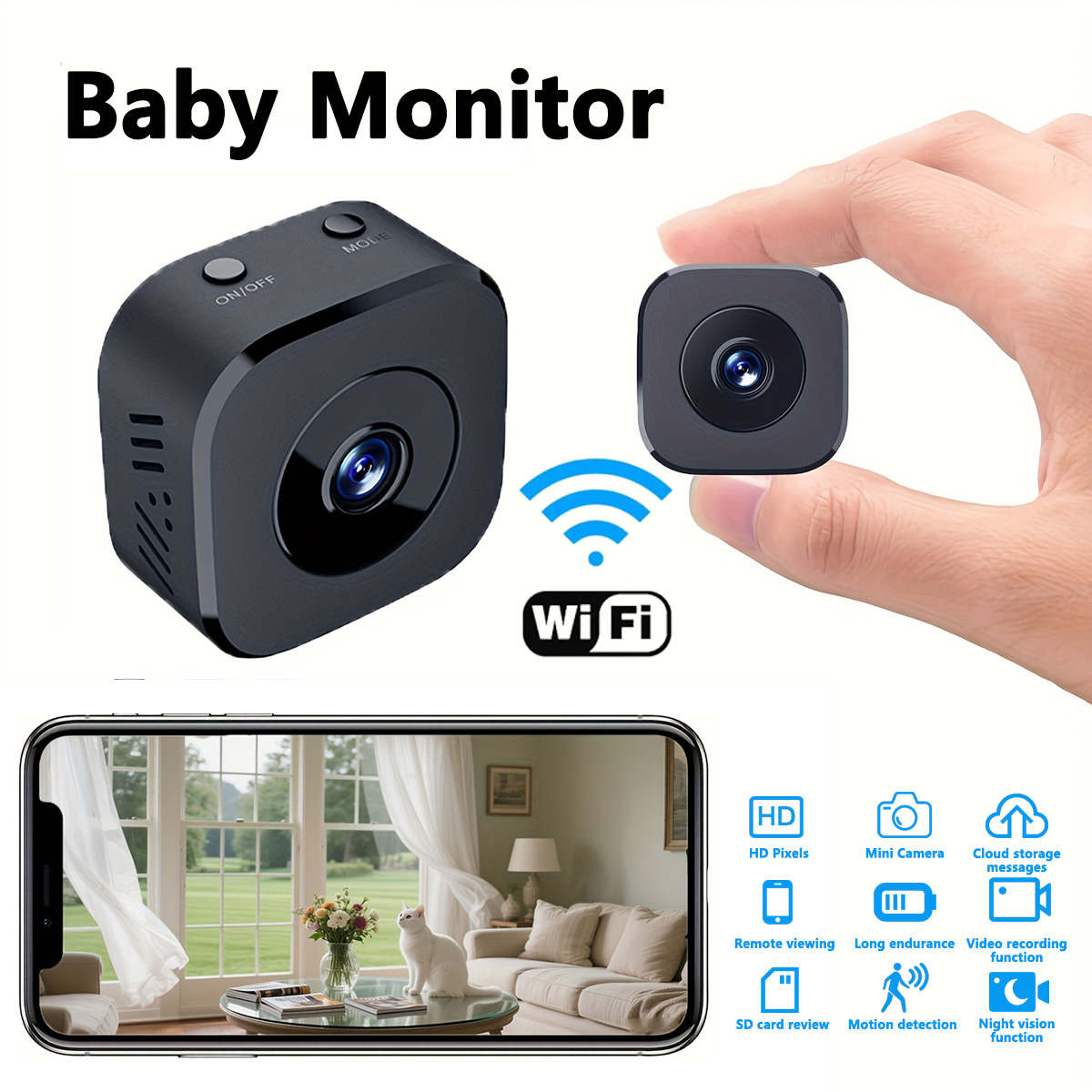 1080P HD Mini WiFi Camera Indo - Mini Electronics Gadgets ulasan dan harga