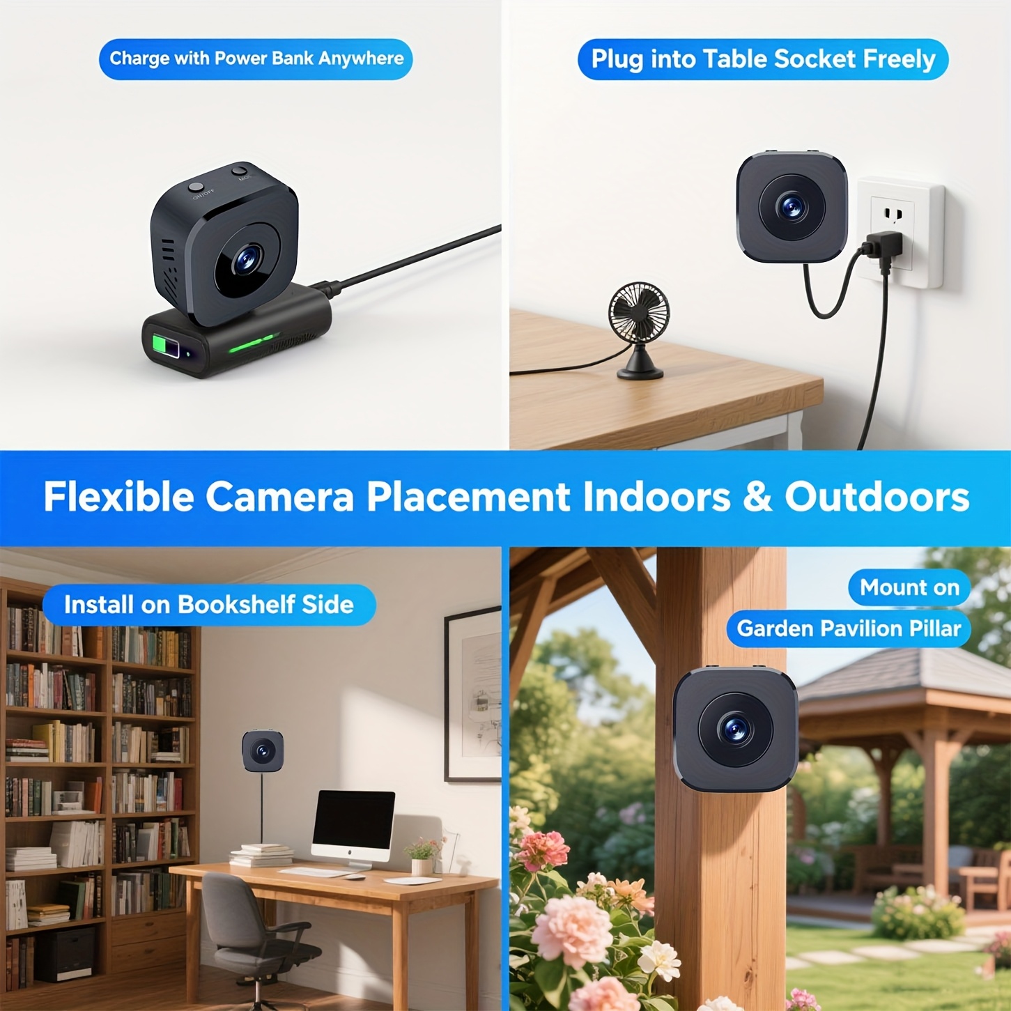 1080P HD Mini WiFi Camera Indo - Mini Electronics Gadgets ulasan dan harga