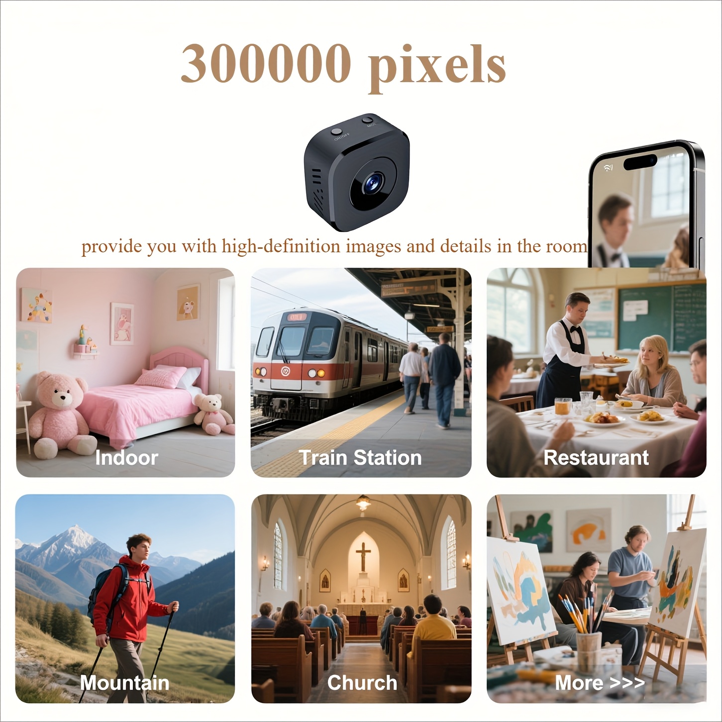 1080P HD Mini WiFi Camera Indo - Mini Electronics Gadgets ulasan dan harga