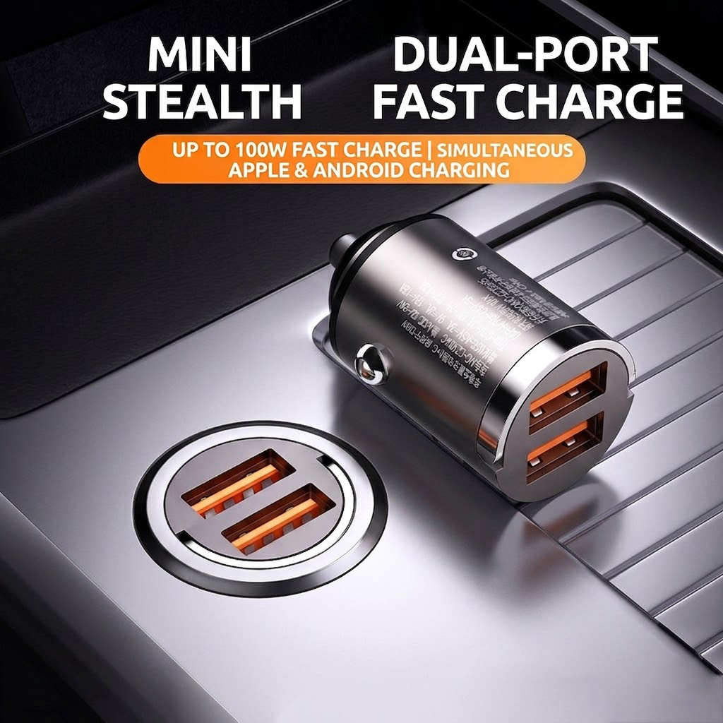 100W Total Power Fast Charging - Mini Electronics Gadgets ulasan dan harga