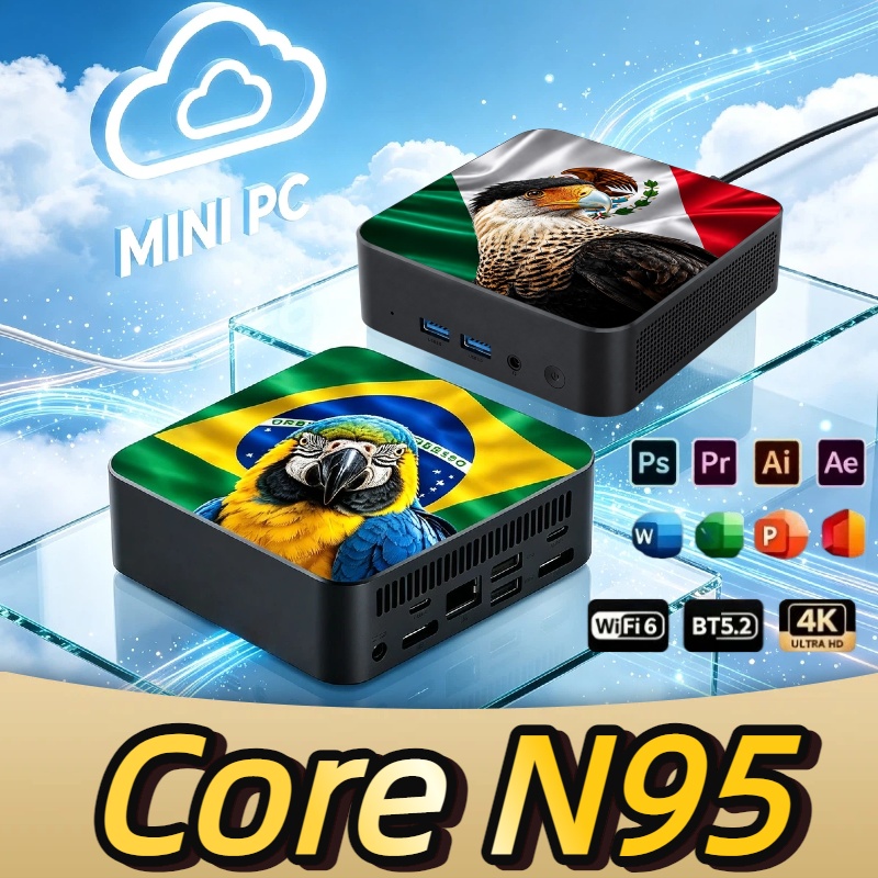 New 2026 Mexico Brazil Flag Hi - Mini Pc Windows ulasan dan harga