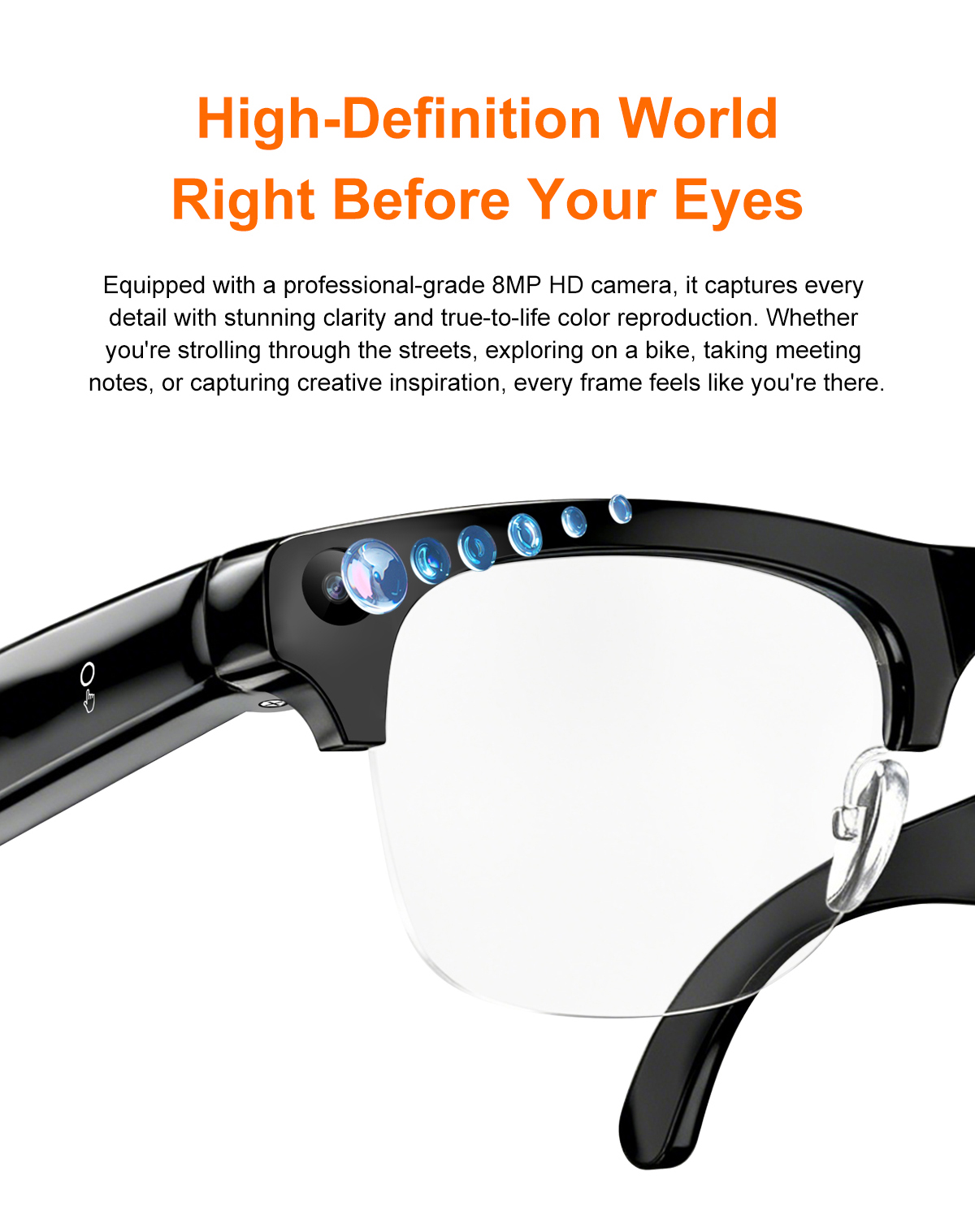 Lenovo Smart AI Glasses 800w H - Smart Glasses Ar ulasan dan harga
