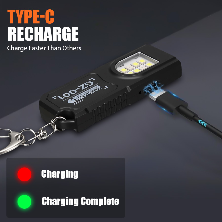 Multifunctional Keychain Flash - Mini Electronics Gadgets ulasan dan harga