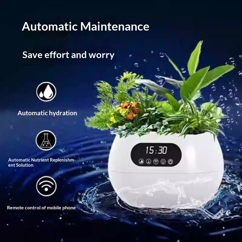 Ai Intelligent Flowerpot Autom - Electronic Gift ulasan dan harga