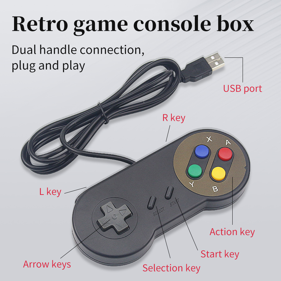 USB Gamepad Gaming Joystick Re - Retro Game Controller Usb ulasan dan harga