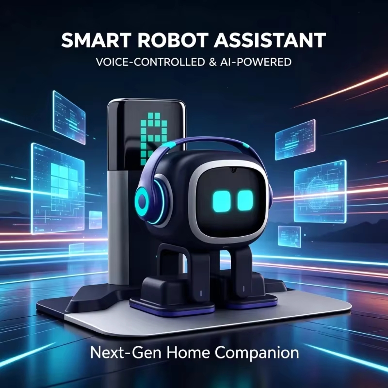 Electronic Voice Robot EMO AI  - Electronic Gift ulasan dan harga