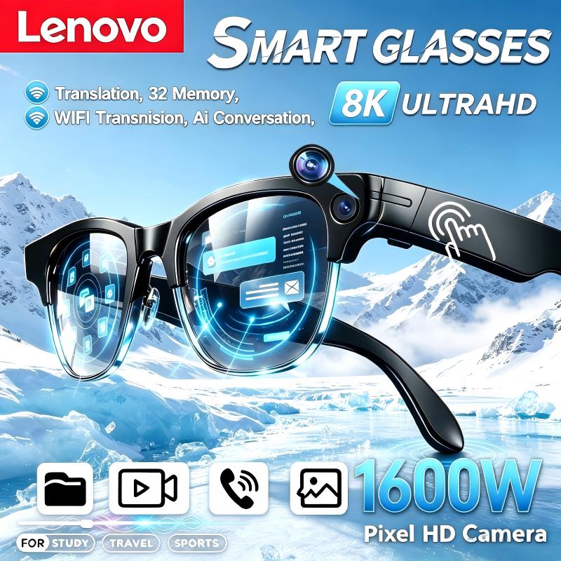 Lenovo Wireless AI Smart Glass - Smart Glasses Ar ulasan dan harga