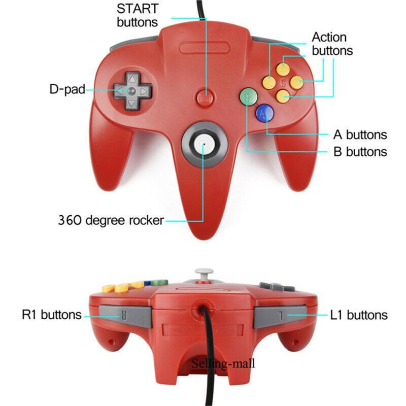 N64 Controller Classic USB Wir - Retro Game Controller Usb ulasan dan harga