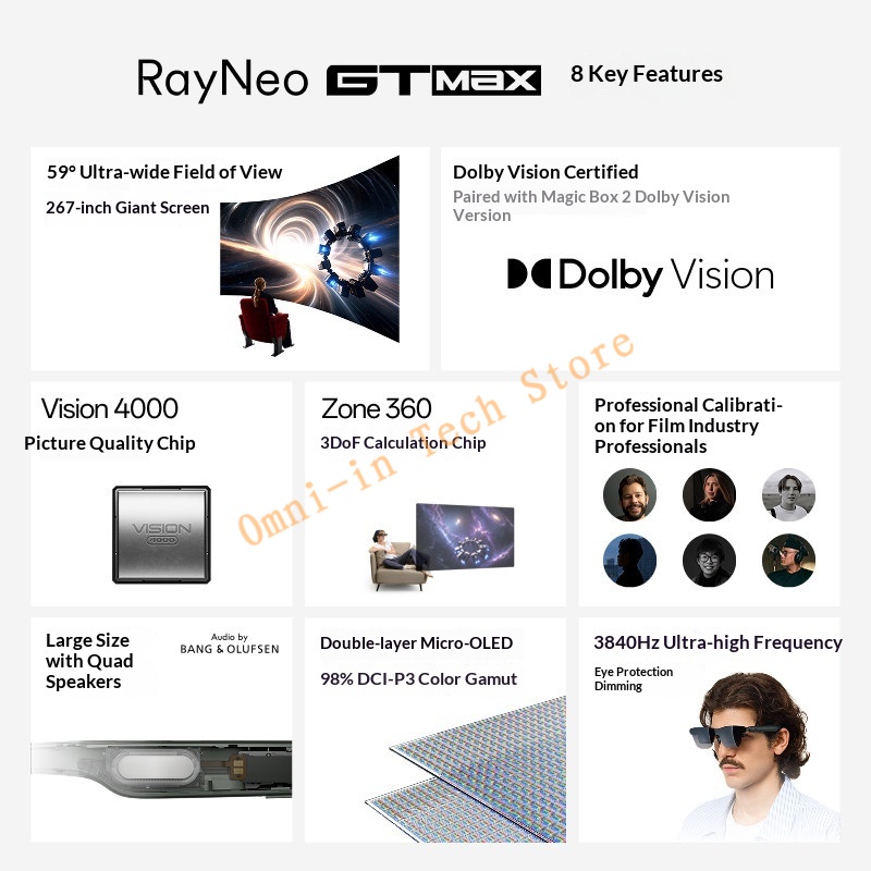 RayNeo GT Max XR Smart Glasses - Smart Glasses Ar ulasan dan harga